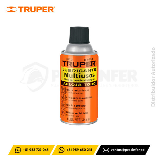 Aceite Aflojatodo 345 ml (12 oz) Truper 13470