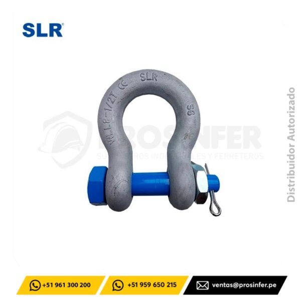 Grillete Forjado Ancla con Perno, Tuerca y Pasador G-2130, 1 1/2" SRL