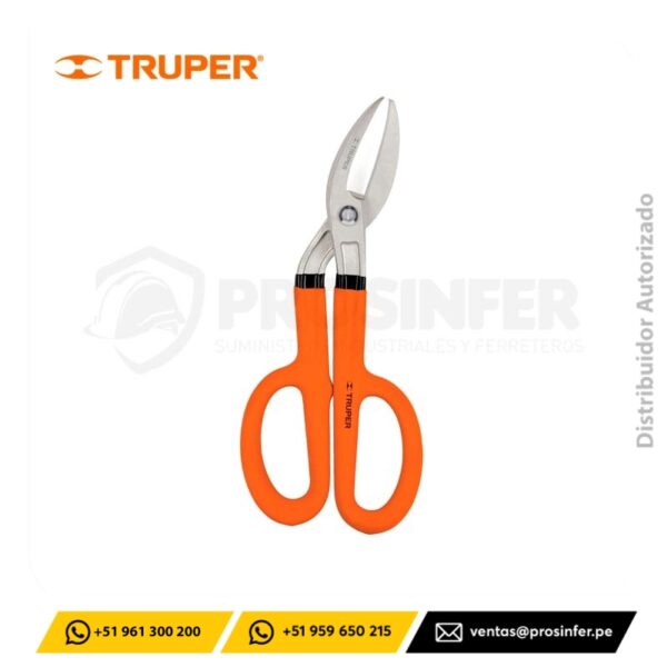 Tijera para Hojalatero 10" Angulada Truper 18523