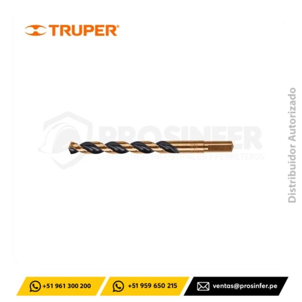 Broca HSS 7/16" Trugold para metal Truper 11158