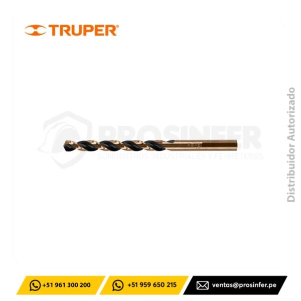 Broca HSS 7 mm Trugold para metal Truper 14153