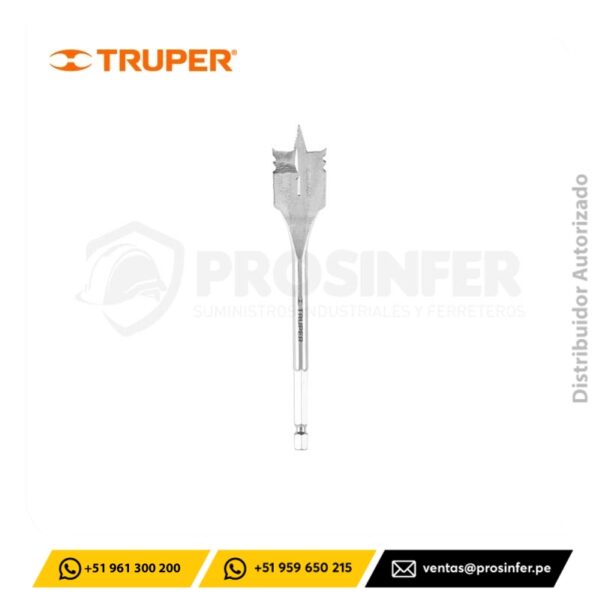 Broca Paleta 1" para madera Truper 11384
