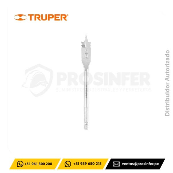 Broca Paleta 5/8" para madera Truper 11375