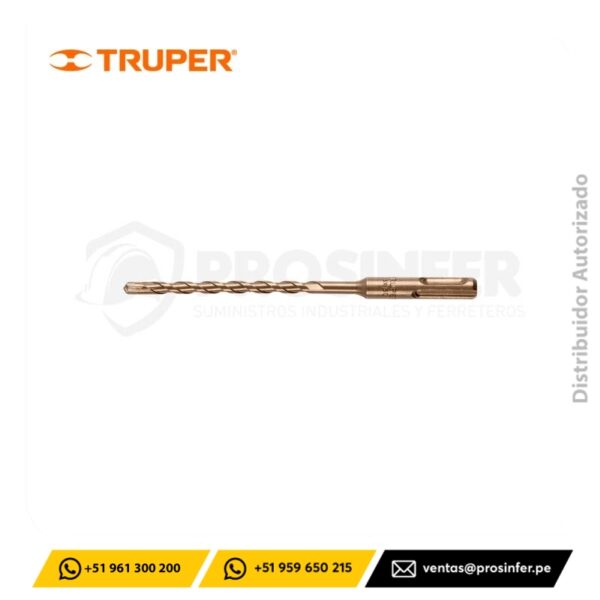 Broca SDS Plus 6 x 160 mm Truper 101109