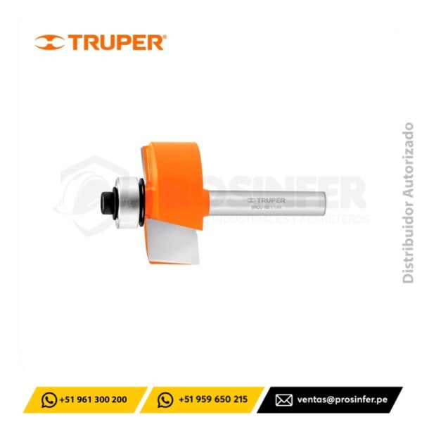 Fresa Rebajadora con Rodaje 1-1/4" Truper 11477