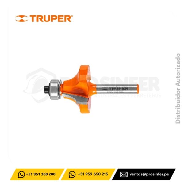 Fresa Redondeadora con Rodaje 1-1/4" Truper 11470