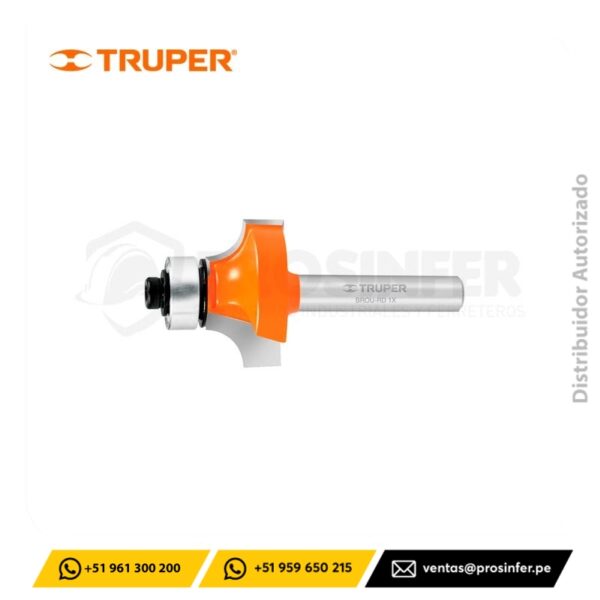 Fresa redondeadora con Rodaje 1" Truper 11469