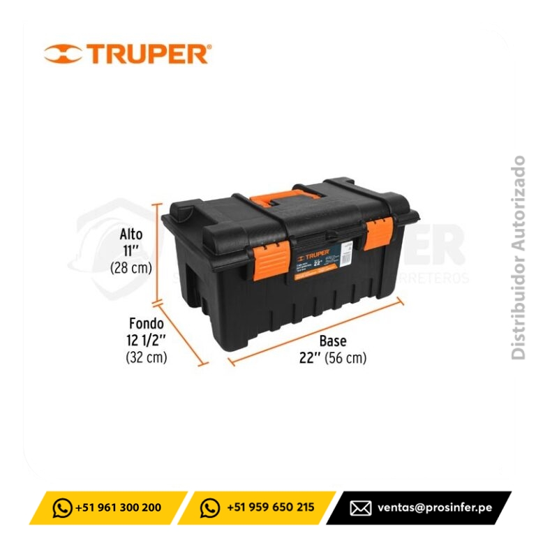 Caja para herramienta de 22