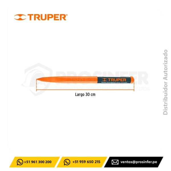 Punta Hexagonal para Concreto de 3/4" Truper 13050
