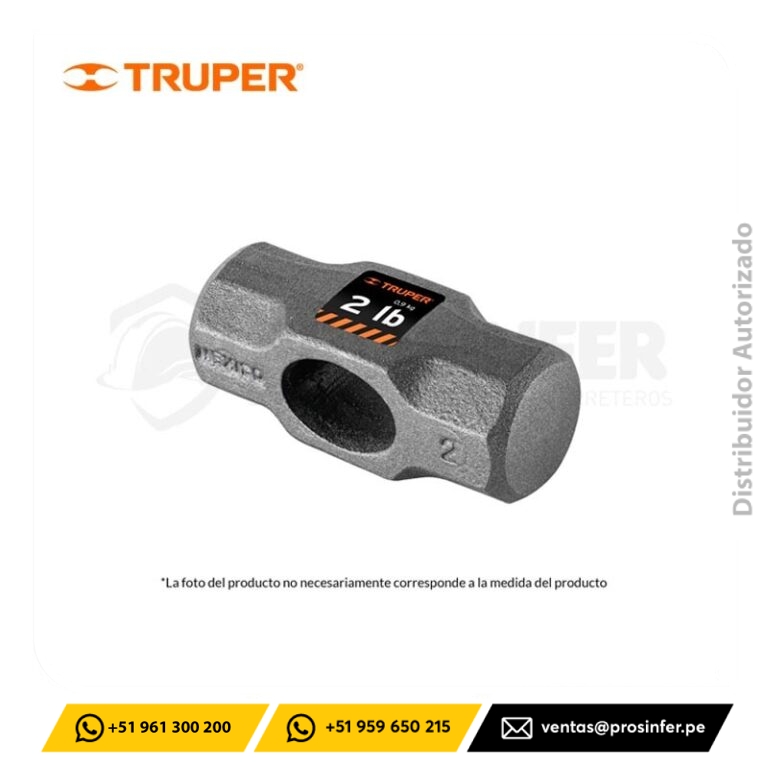 Cabeza de Comba Octagonal 4 lb Truper 10579 en Perú - Prosinfer