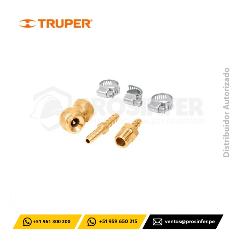 Juego de 6 piezas para reparar mangueras de 3/8