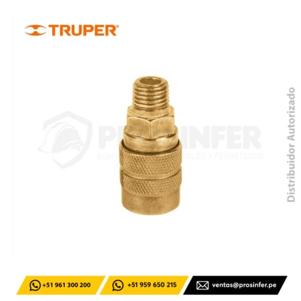 Válvula de salida para compresores 25/50L Truper 19326