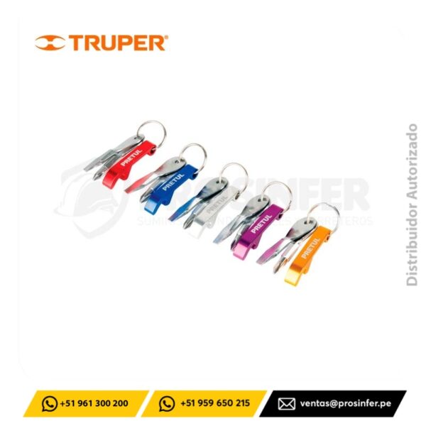 Llaveros tipo desarmador y destapador Pretul 65015