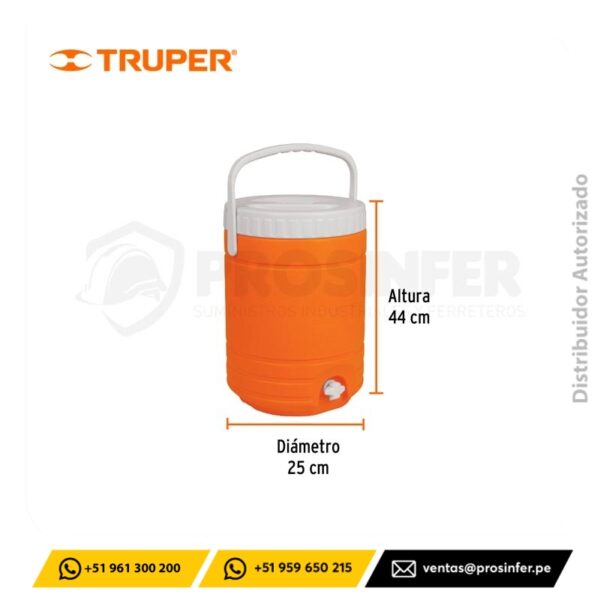 Termo de 18 L para bebidas frías Truper 62125