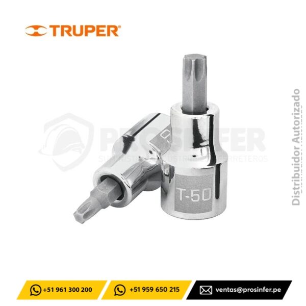 Dado Tubular para Bujía 15/16″ encaste 1/2″ Truper 13332