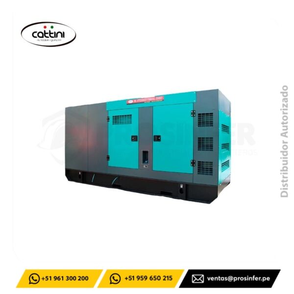 Generador Diesel 200 Kw Encapsulado Cattini RI-YTO200GF