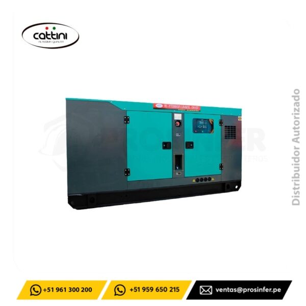Generador Diesel 80 Kw Encapsulado Cattini RI-YTO80GF