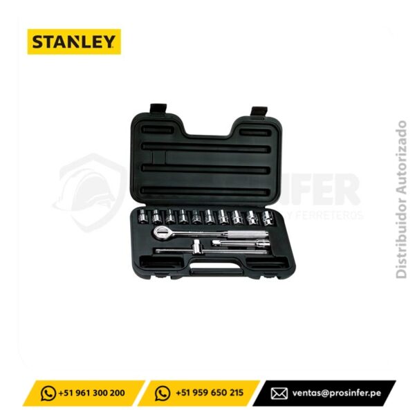 Juego de Dados Mando 1/2", 14 piezas, Pulgadas Stanley 86-503