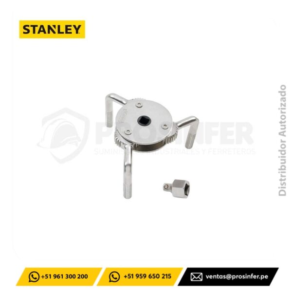 Llave Ajustable de Filtro de Aceite de 3 Brazos Stanley 79-043