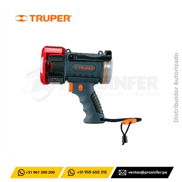 Linterna Plastica Reflectora LeD 2000 lm Truper 102418