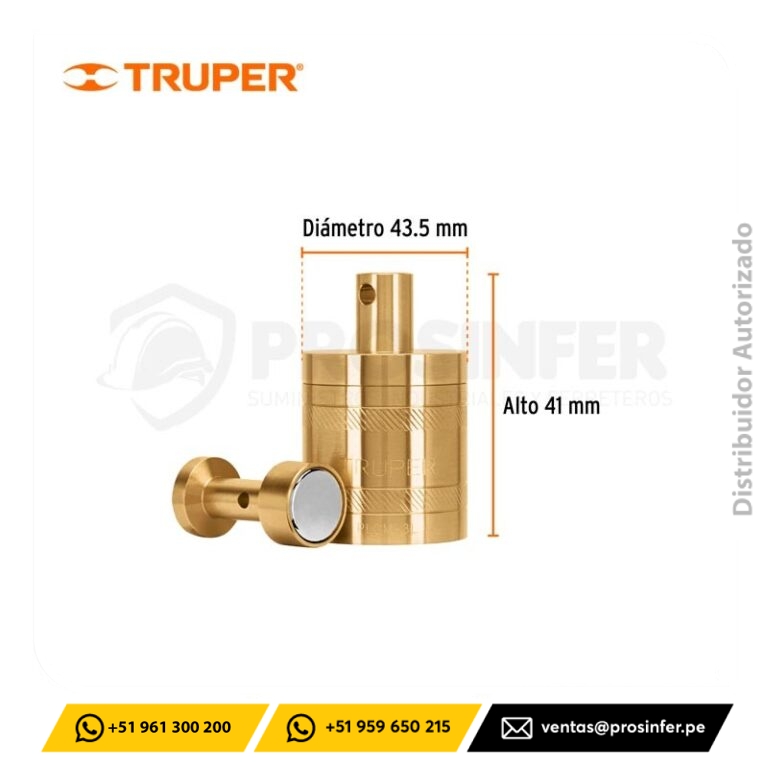 Plomada de Latón 16 oz Truper 17068 en Perú - Prosinfer