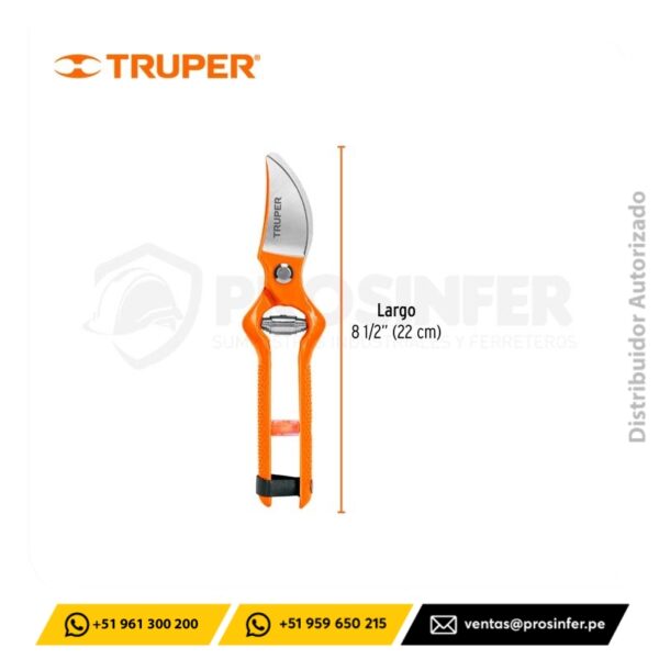 Tijera de Poda 8-1/2" (22 cm) Truper 18543