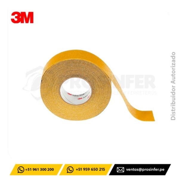 Cinta Antideslizante 3M Safety-Walk 630-B Amarillo