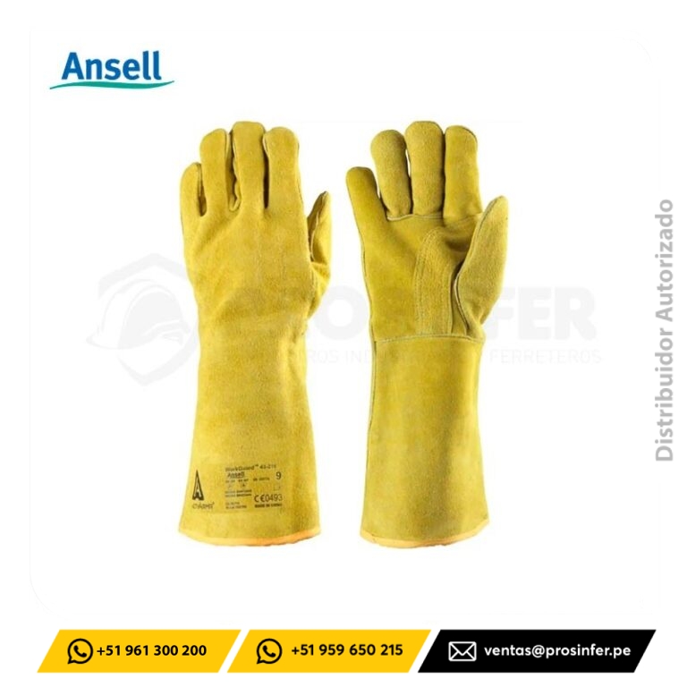 Guante ActivArmr 43-216 Soldador Ansell en Perú - Prosinfer