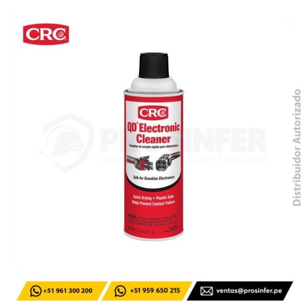 Limpiador de contactos QD 5103 CRC, 11 oz