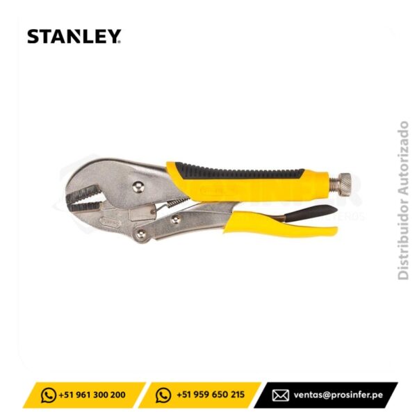 Alicate de Presión Rectos Pro 10” Stanley 84-379