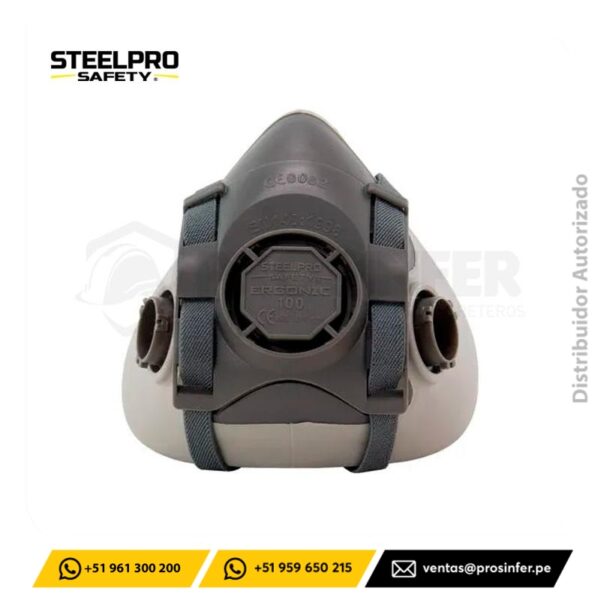 Respirador Ergonic 100 TPR Steelpro