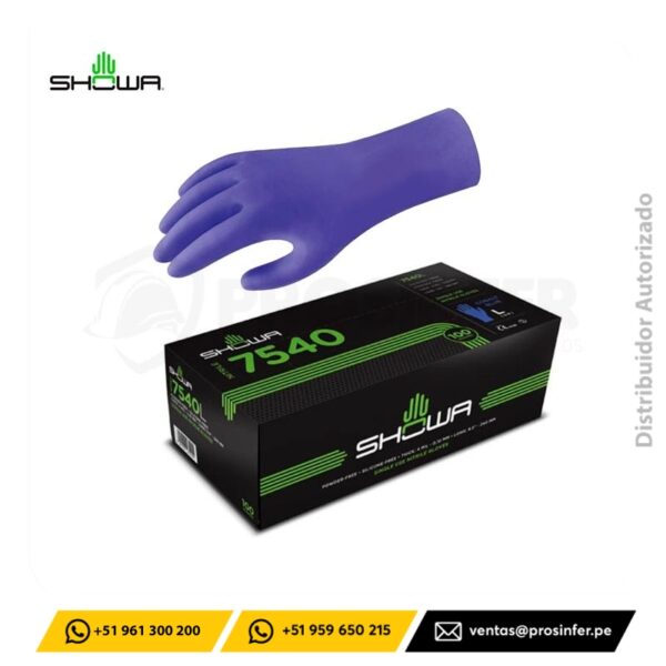 Guante Showa 7540 Nitrilo