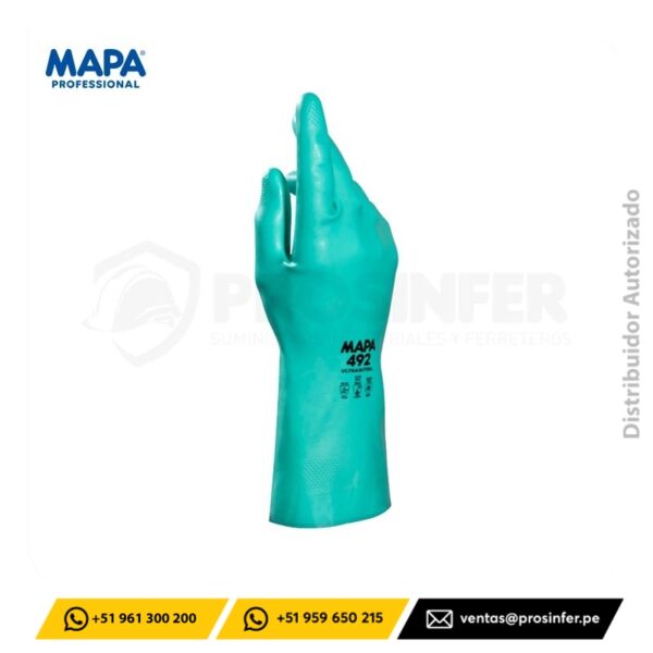 Guante Mapa Ultranitril 492