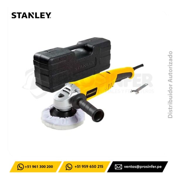 Pulidora de 7" 1300W Stanley SP137K-B2