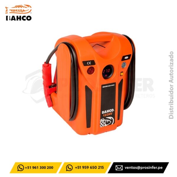 Arrancador Booster 12V/24V BBAGM1224-2400 Bahco