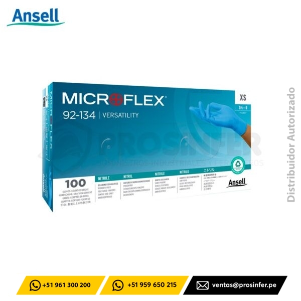 Guante MICROFLEX 92-134 Ansell