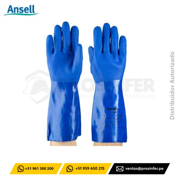 Guante PVC EDGE 14-663 Ansell