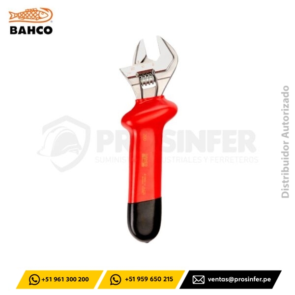 Llave Ajustable 1000V de 10" Bahco 8072V