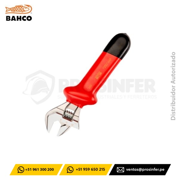 Llave Ajustable 1000V de 12" Bahco 8073V
