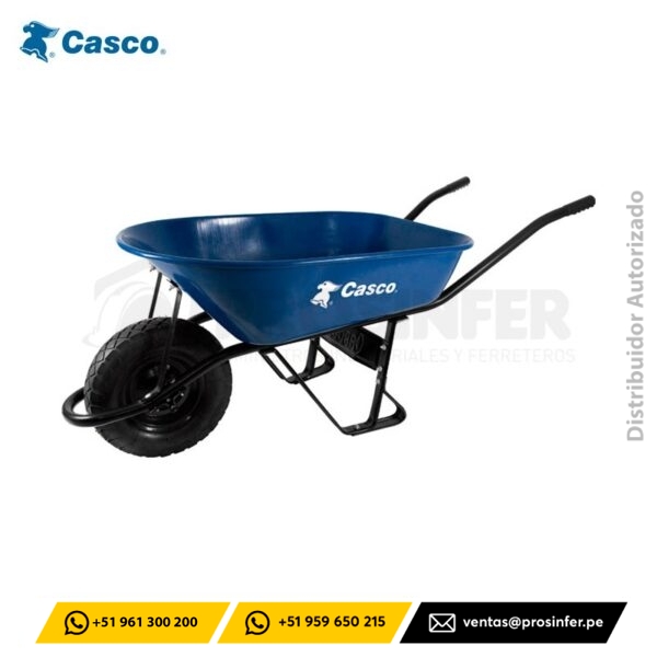 Carretilla 5.5 pies Casco