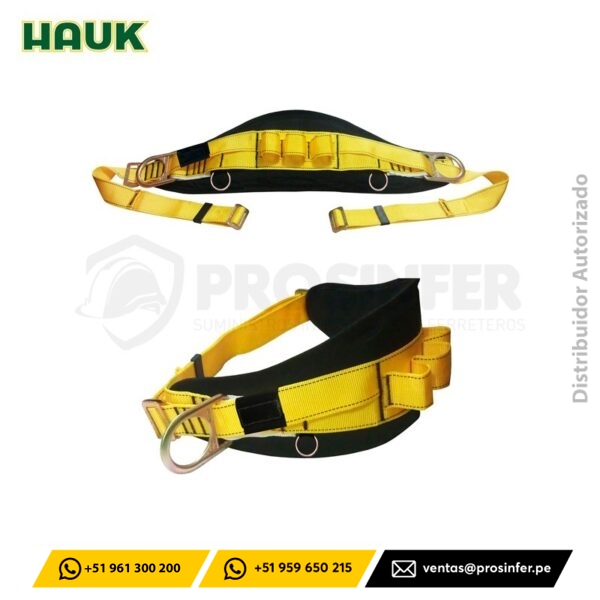 Cinturón de Posicionamiento de Dos Anillas Hauk C2A2H