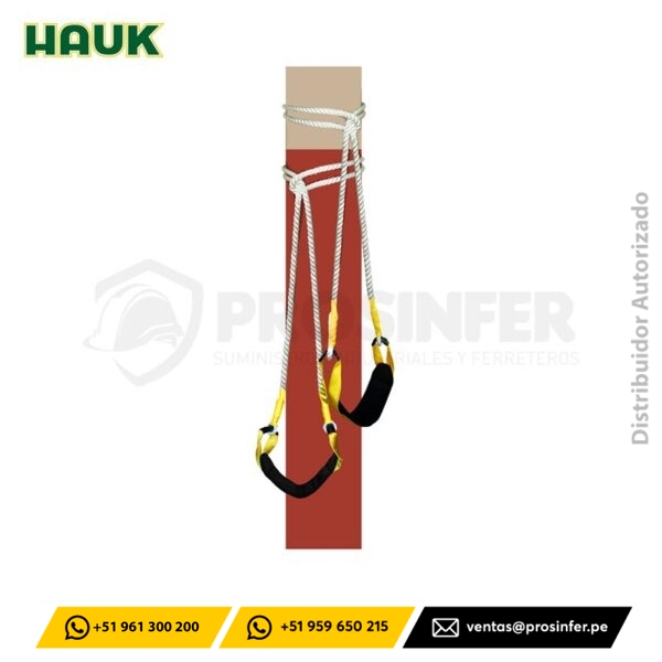Conector de anclaje para escalamiento de postes Hauk 2PTPP