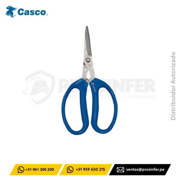Tijera para Raleo y Limpieza de Uvas Casco