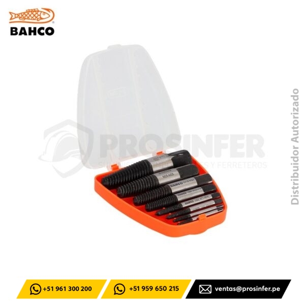 Juego de Extractores de Espárragos 8 Piezas Bahco 1435/8