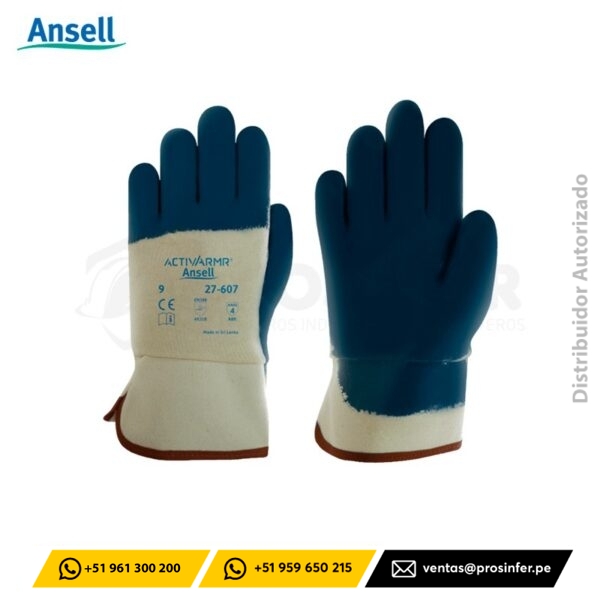 Guante ActivArmr Hycron 27-607 Ansell
