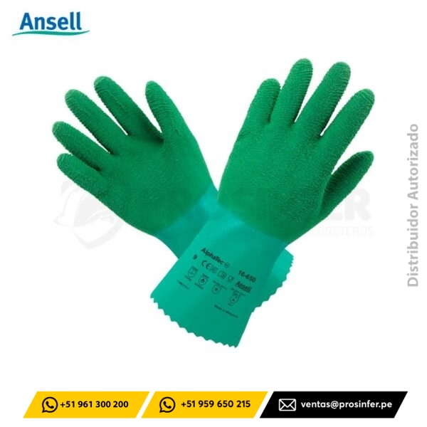 Guante AlphaTec 16-650 Ansell