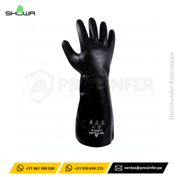 Guante Neopreno Showa 6797R