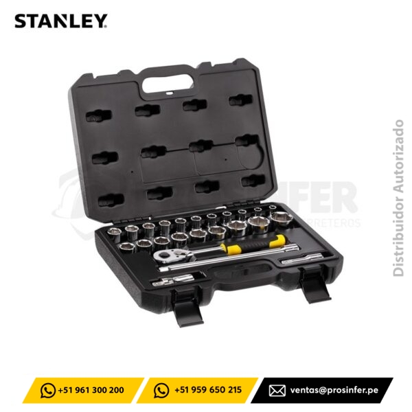 Juego de Herramientas Mecánicas 72 Piezas Stanley STMT82831-LA