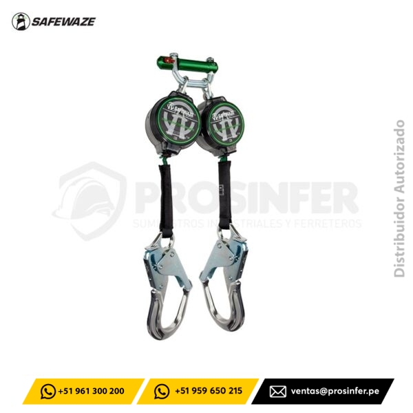 Retractil 7’ Dual Leg Web Safewaze 018-5027