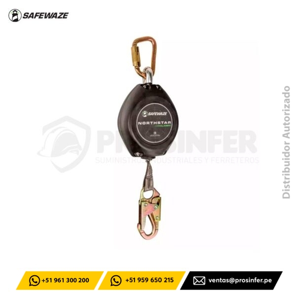 Retractil Northstar Classic 20ft Web SRL Safewaze FS-FSP1420-W